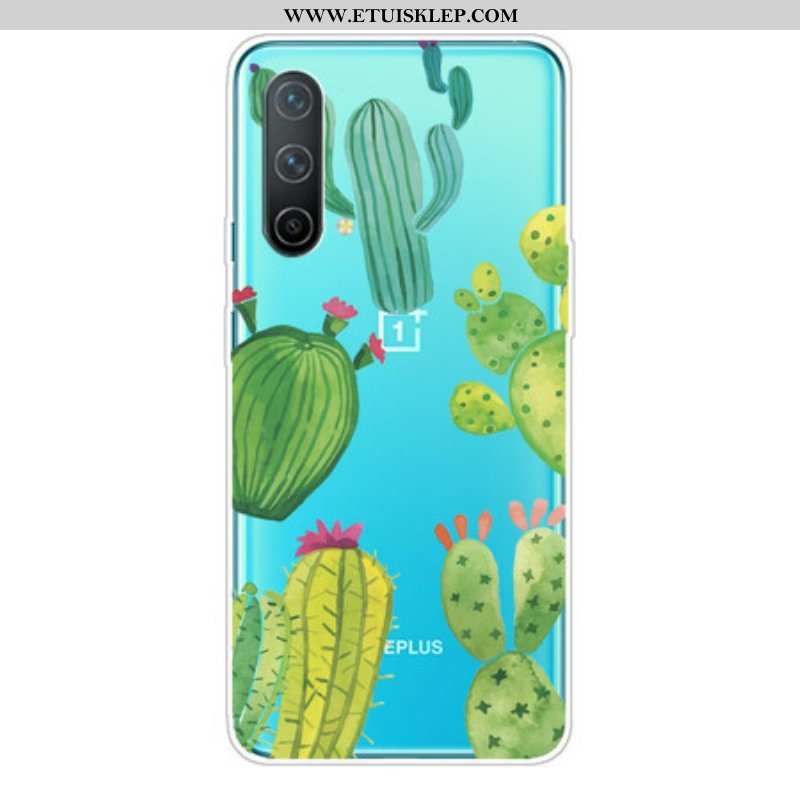Etui do OnePlus Nord CE 5G Akwarela Kaktusy